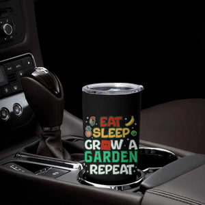 Eat Sleep Grow a Garden Repeat Tumbler Cup Funny Gamer-Inspired Gardening Gift for Plant Lovers TS02 Print Your Wear