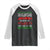 Funny Christmas Movie Raglan Shirt Jolliest Bunch of Assholes This Side of The Nuthouse Xmas Vacation TS02 Black White Print Your Wear
