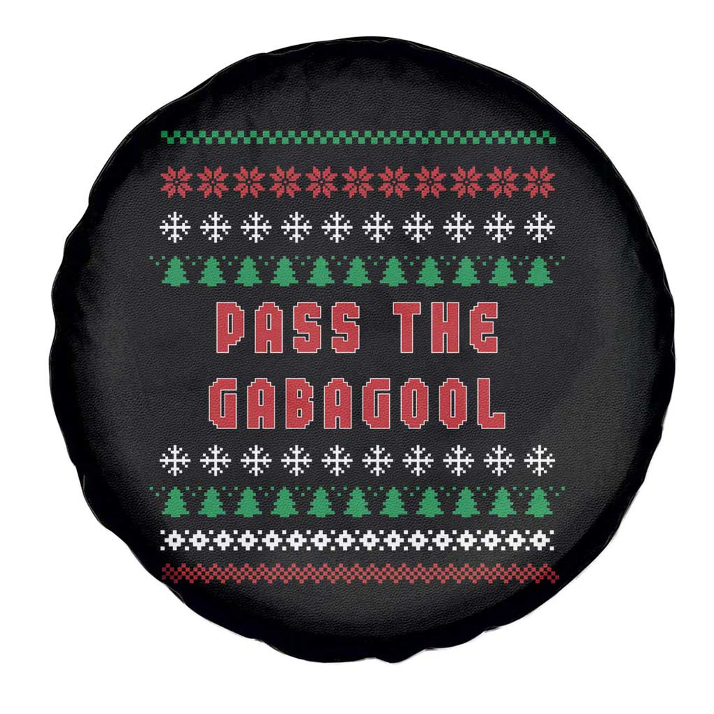 Pass The Gabagool Christmas Spare Tire Cover Funny Italy Xmas Italian French Pork Lover Ugly Sweater TS02 Print Your Wear