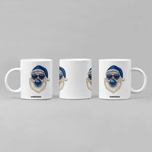 Funny Blue Bubble Santa Indianapolis Coffee Mug Retro Nostalgic Christmas Holiday Gift TS02 Print Your Wear