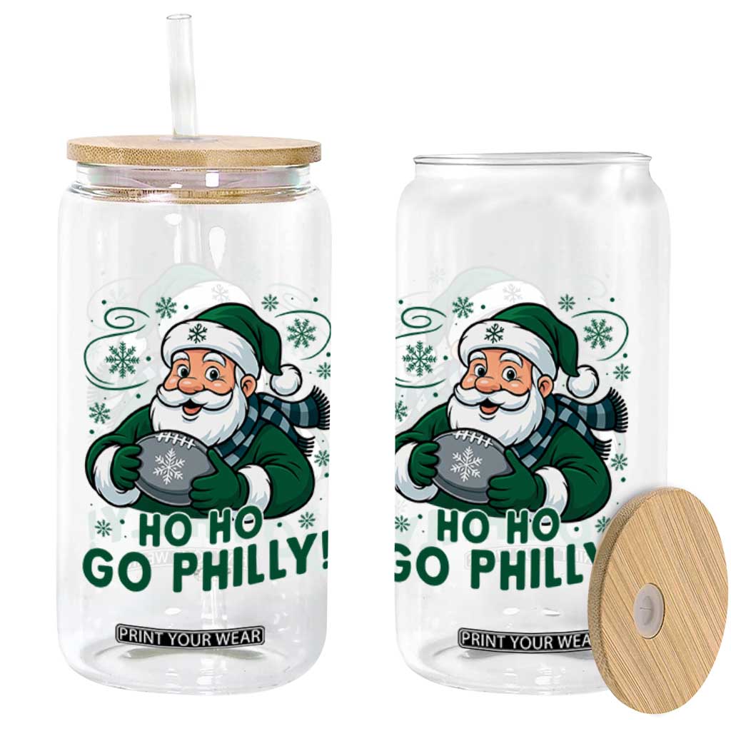 Funny Green Santa Ho Ho Go Philly Glass Can Retro Nostalgic Philadelphia Pride Christmas Gift TS02 Print Your Wear