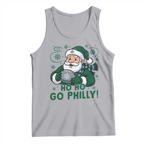 Funny Green Santa Ho Ho Go Philly Tank Top Retro Nostalgic Philadelphia Pride Christmas Gift TS02 Athletic Heather Print Your Wear