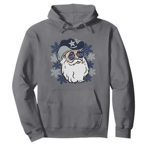 Western Cowboy Santa Christmas Hoodie Cool Retro Nostalgic Xmas Gift TS02 Charcoal Print Your Wear