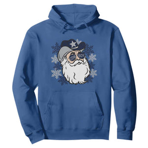 Western Cowboy Santa Christmas Hoodie Cool Retro Nostalgic Xmas Gift TS02 Royal Blue Print Your Wear