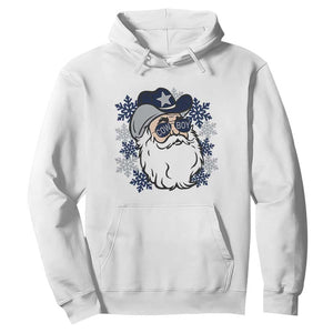 Western Cowboy Santa Christmas Hoodie Cool Retro Nostalgic Xmas Gift TS02 White Print Your Wear