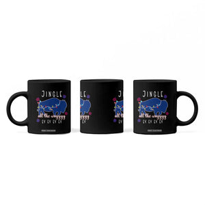 Buffalo Christmas Jingle All the Way Ey Coffee Mug Xmas Lights Funny Holiday Gift TS02 Print Your Wear