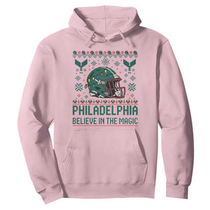 Philadelphia Believe in the Magic Hoodie Retro Philly PFE Sport Fans Christmas Gift TS02 Light Pink Print Your Wear
