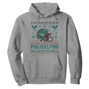 Philadelphia Believe in the Magic Hoodie Retro Philly PFE Sport Fans Christmas Gift TS02 Sport Gray Print Your Wear