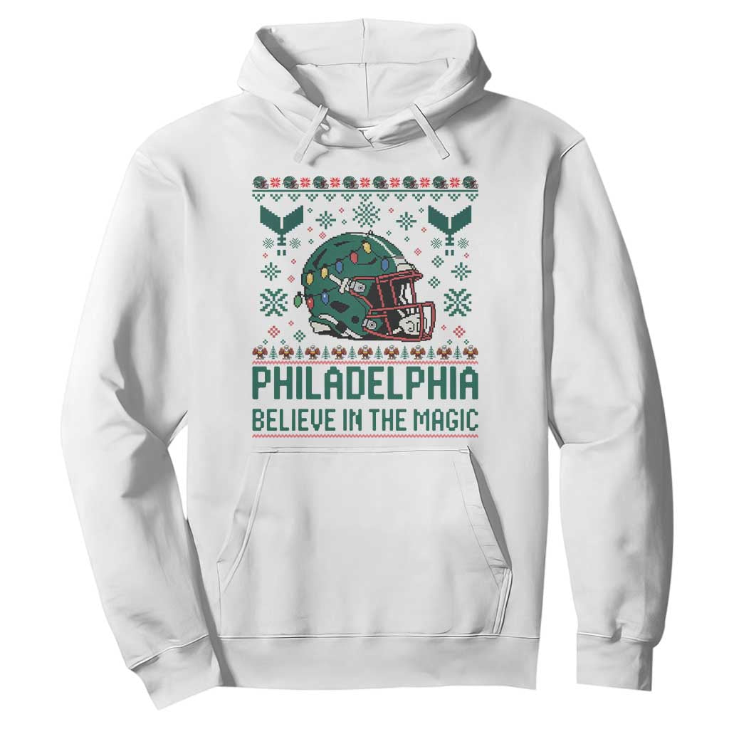 Philadelphia Believe in the Magic Hoodie Retro Philly PFE Sport Fans Christmas Gift TS02 White Print Your Wear