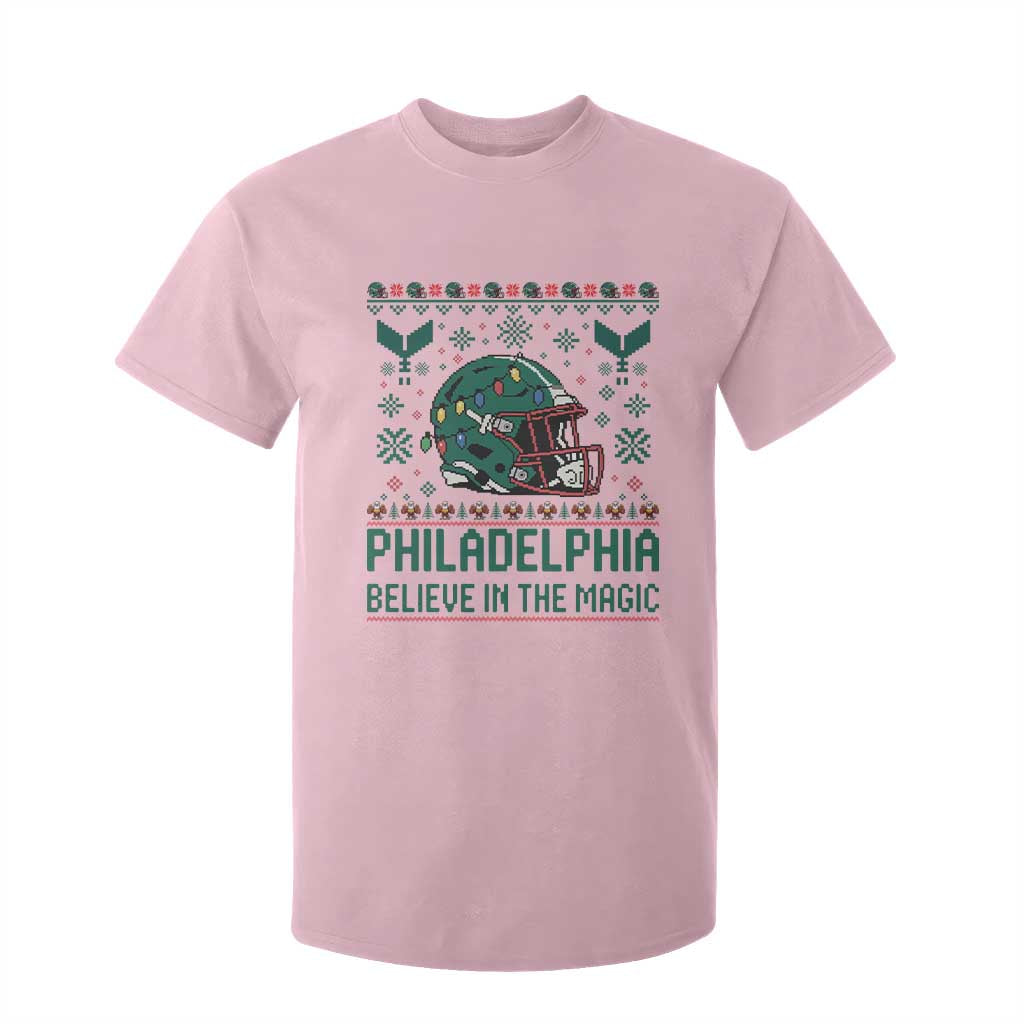 Philadelphia Believe in the Magic T Shirt For Kid Retro Philly PFE Sport Fans Christmas Gift TS02 Light Pink Print Your Wear