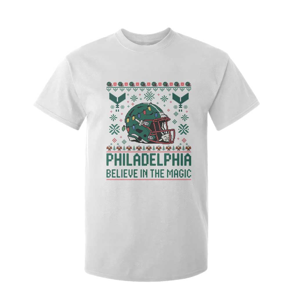 Philadelphia Believe in the Magic T Shirt For Kid Retro Philly PFE Sport Fans Christmas Gift TS02 White Print Your Wear
