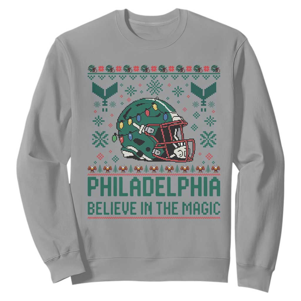 Philadelphia Believe in the Magic Sweatshirt Retro Philly PFE Sport Fans Christmas Gift TS02 Sport Gray Print Your Wear