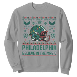 Philadelphia Believe in the Magic Sweatshirt Retro Philly PFE Sport Fans Christmas Gift TS02 Sport Gray Print Your Wear