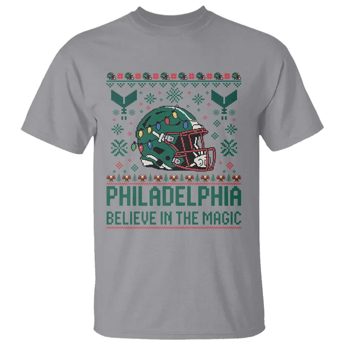 Philadelphia Believe in the Magic T Shirt Retro Philly PFE Sport Fans Christmas Gift TS02 Sport Gray Print Your Wear