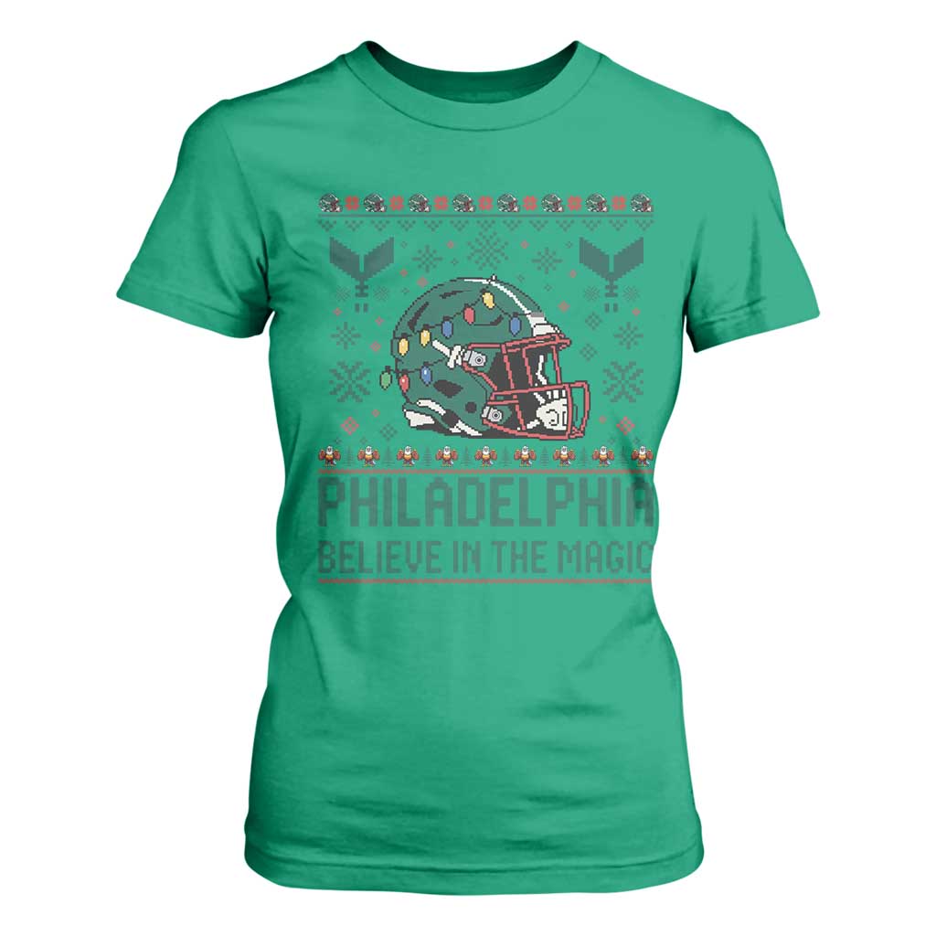 Philadelphia Believe in the Magic T Shirt For Women Retro Philly PFE Sport Fans Christmas Gift TS02 Irish Green Print Your Wear