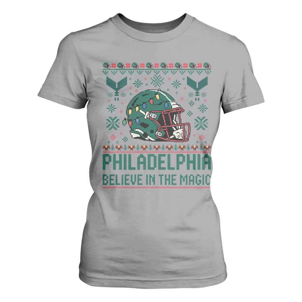 Philadelphia Believe in the Magic T Shirt For Women Retro Philly PFE Sport Fans Christmas Gift TS02 Sport Gray Print Your Wear