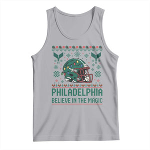 Philadelphia Believe in the Magic Tank Top Retro Philly PFE Sport Fans Christmas Gift TS02 Athletic Heather Print Your Wear