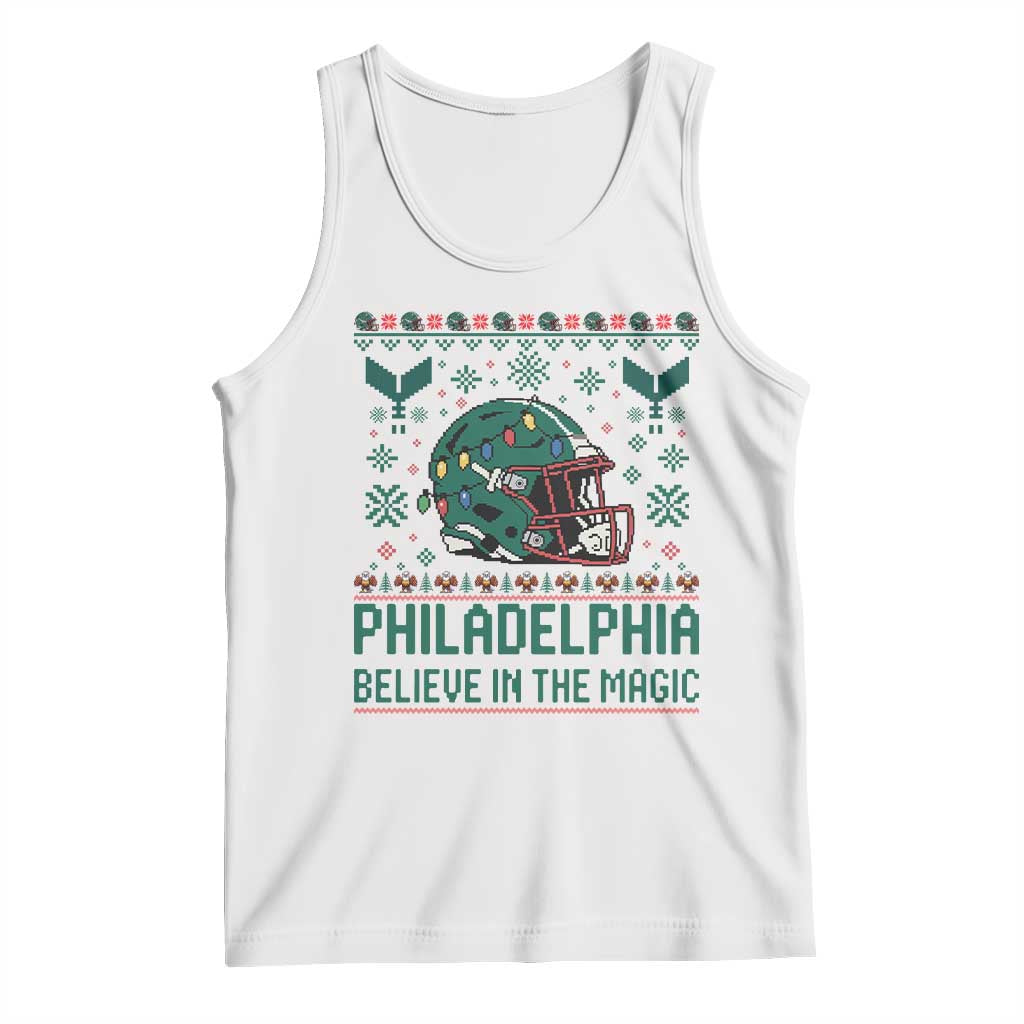 Philadelphia Believe in the Magic Tank Top Retro Philly PFE Sport Fans Christmas Gift TS02 White Print Your Wear