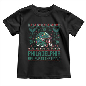 Philadelphia Believe in the Magic Toddler T Shirt Retro Philly PFE Sport Fans Christmas Gift TS02 Black Print Your Wear
