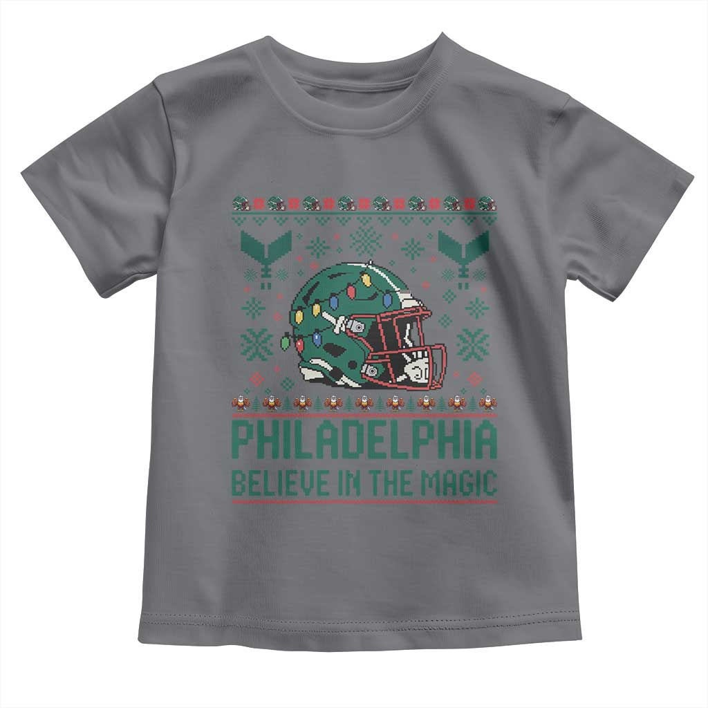 Philadelphia Believe in the Magic Toddler T Shirt Retro Philly PFE Sport Fans Christmas Gift TS02 Charcoal Print Your Wear