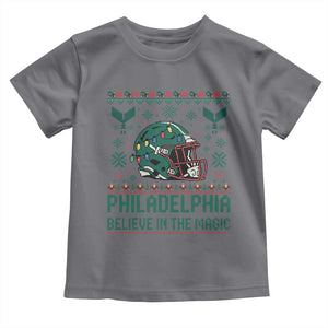 Philadelphia Believe in the Magic Toddler T Shirt Retro Philly PFE Sport Fans Christmas Gift TS02 Charcoal Print Your Wear