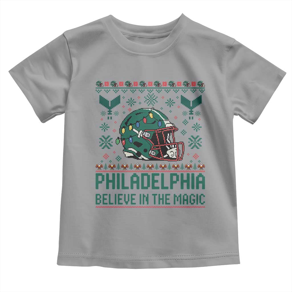 Philadelphia Believe in the Magic Toddler T Shirt Retro Philly PFE Sport Fans Christmas Gift TS02 Sport Gray Print Your Wear