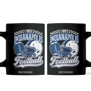 Vintage Indy Sport Fans IFC Retro 1953 Throwback Coffee Mug TS02 Black Print Your Wear