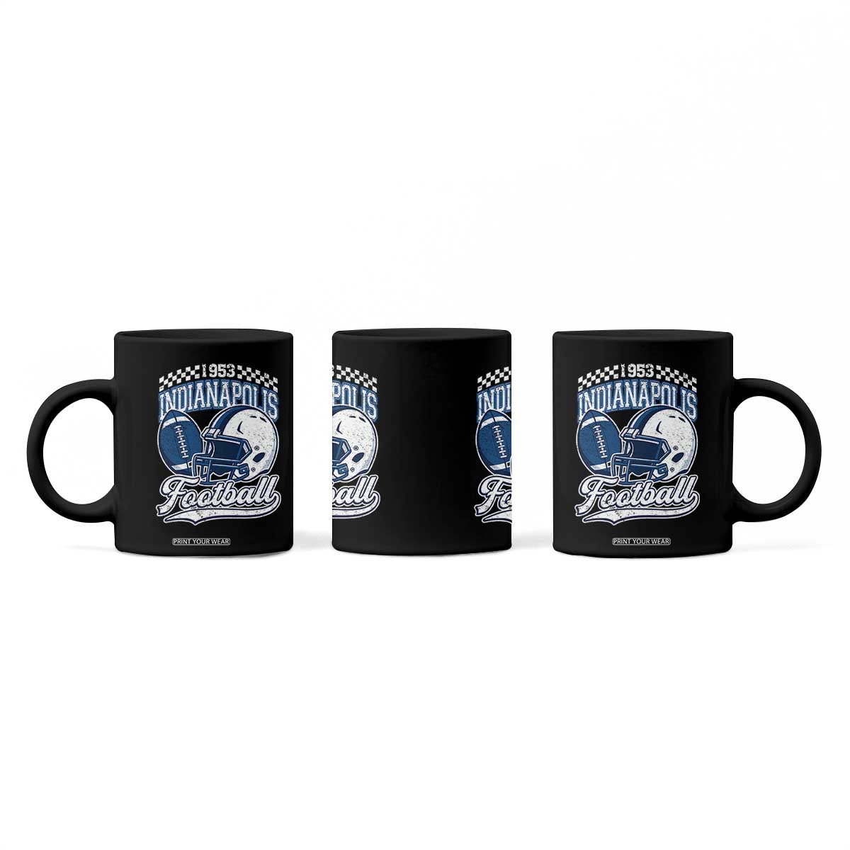 Vintage Indy Sport Fans IFC Retro 1953 Throwback Coffee Mug TS02 Print Your Wear