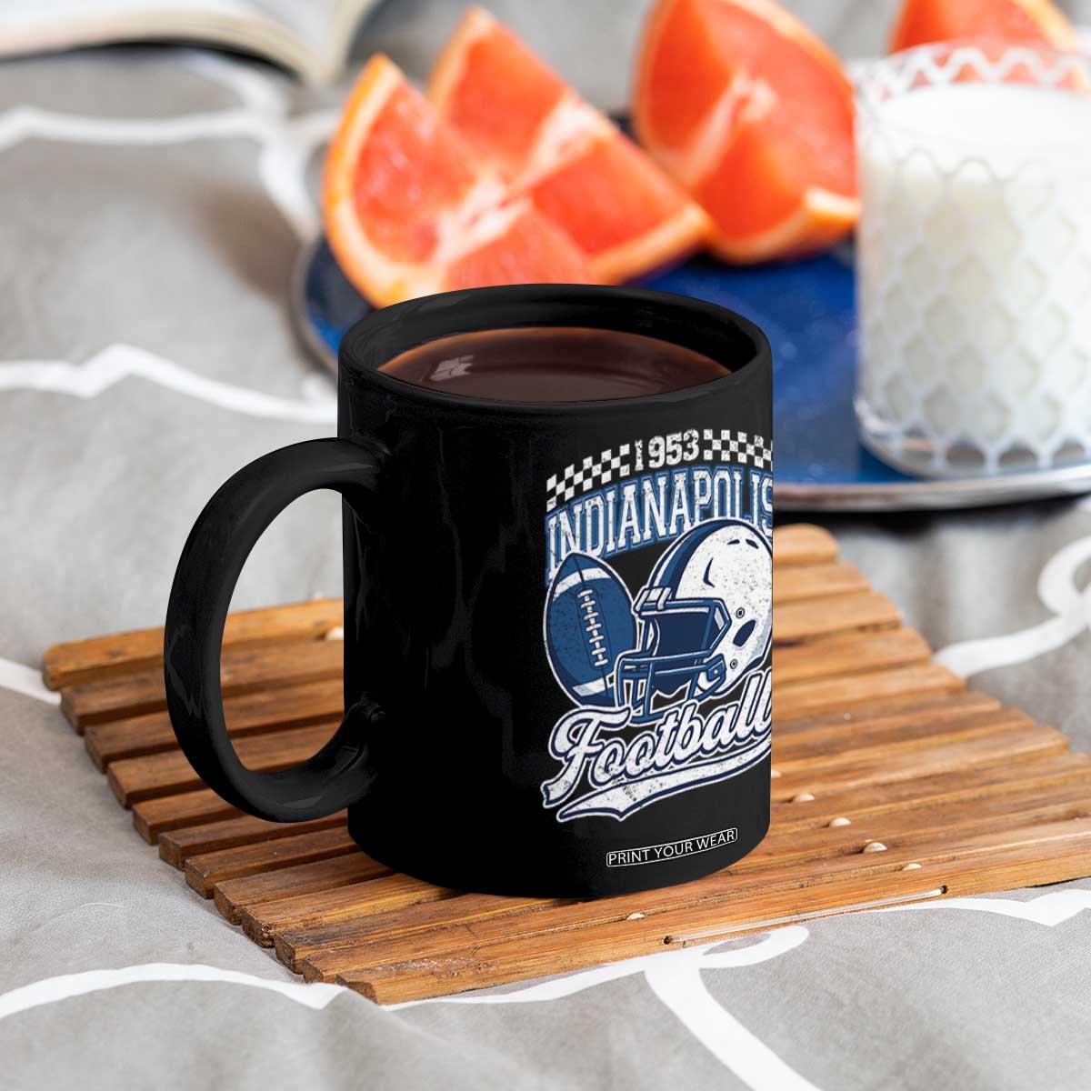 Vintage Indy Sport Fans IFC Retro 1953 Throwback Coffee Mug TS02 Print Your Wear