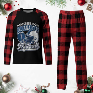 Vintage Indy Sport Fans IFC Retro 1953 Throwback Plaid Pajama Set TS02 Buffalo Plaid Print Your Wear