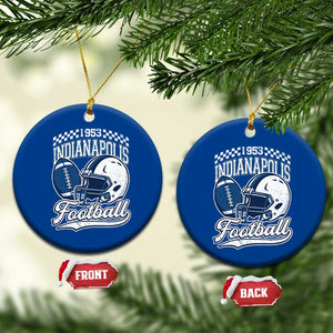 Vintage Indy Sport Fans IFC Retro 1953 Throwback Ceramic Ornament TS02 1pc Blue Print Your Wear