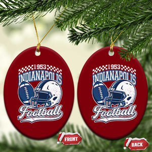 Vintage Indy Sport Fans IFC Retro 1953 Throwback Ceramic Ornament TS02 Print Your Wear