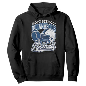 Vintage Indy Sport Fans IFC Retro 1953 Throwback Hoodie TS02 Black Print Your Wear