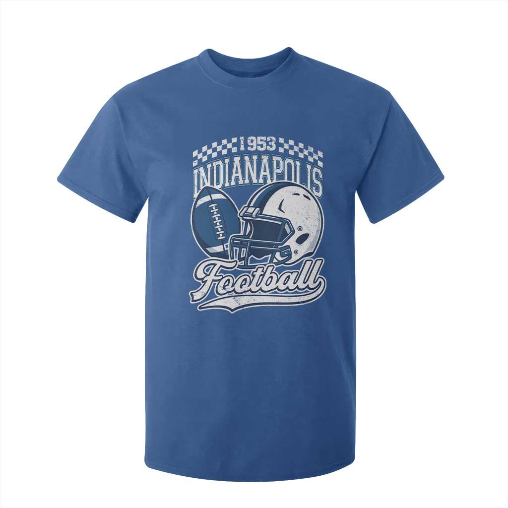 Vintage Indy Sport Fans IFC Retro 1953 Throwback T Shirt For Kid TS02 Royal Blue Print Your Wear
