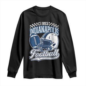Vintage Indy Sport Fans IFC Retro 1953 Throwback Long Sleeve Shirt TS02 Black Print Your Wear
