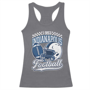Vintage Indy Sport Fans IFC Retro 1953 Throwback Racerback Tank Top TS02 Charcoal Print Your Wear