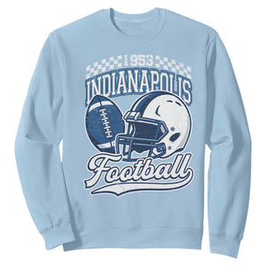 Vintage Indy Sport Fans IFC Retro 1953 Throwback Sweatshirt TS02 Light Blue Print Your Wear