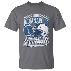 Vintage Indy Sport Fans IFC Retro 1953 Throwback T Shirt TS02 Charcoal Print Your Wear