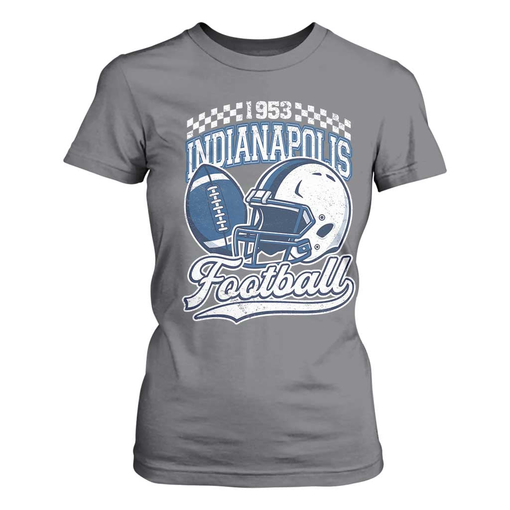 Vintage Indy Sport Fans IFC Retro 1953 Throwback T Shirt For Women TS02 Charcoal Print Your Wear