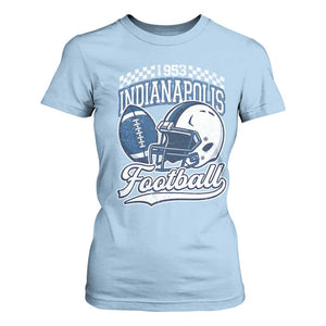 Vintage Indy Sport Fans IFC Retro 1953 Throwback T Shirt For Women TS02 Light Blue Print Your Wear