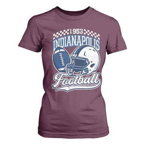 Vintage Indy Sport Fans IFC Retro 1953 Throwback T Shirt For Women TS02 Maroon Print Your Wear