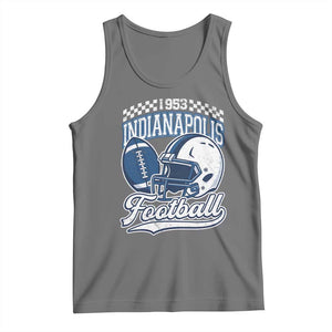 Vintage Indy Sport Fans IFC Retro 1953 Throwback Tank Top TS02 Black Heather Print Your Wear