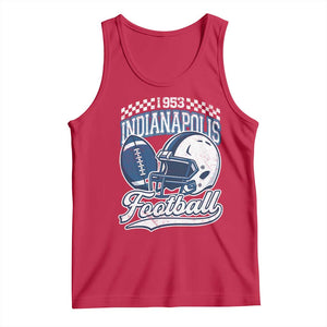 Vintage Indy Sport Fans IFC Retro 1953 Throwback Tank Top TS02 Red Print Your Wear