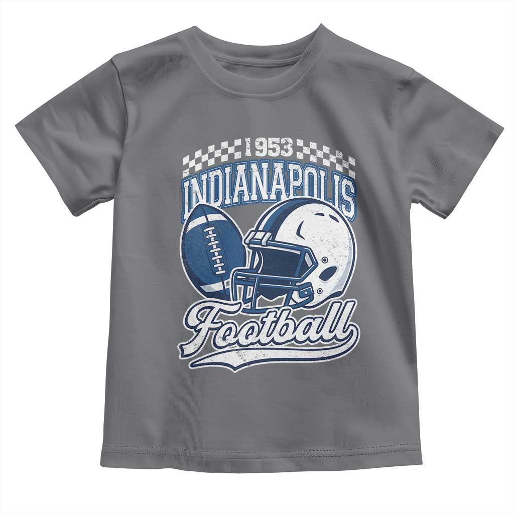 Vintage Indy Sport Fans IFC Retro 1953 Throwback Toddler T Shirt TS02 Charcoal Print Your Wear