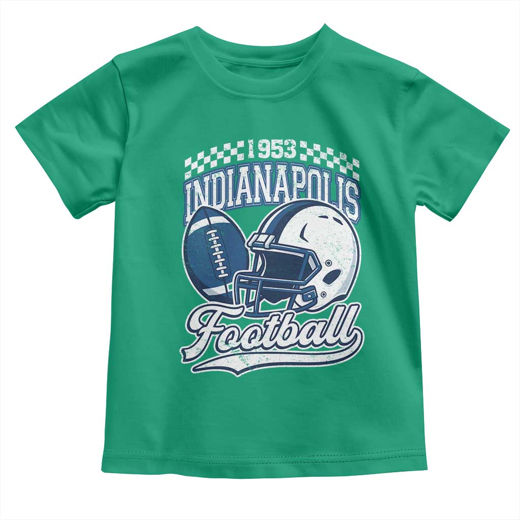 Vintage Indy Sport Fans IFC Retro 1953 Throwback Toddler T Shirt TS02 Irish Green Print Your Wear