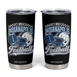 Vintage Indy Sport Fans IFC Retro 1953 Throwback Tumbler Cup TS02 Black Print Your Wear