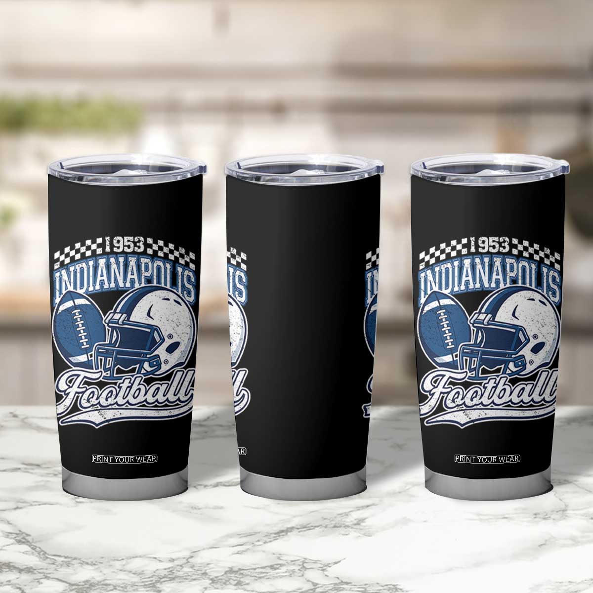 Vintage Indy Sport Fans IFC Retro 1953 Throwback Tumbler Cup TS02 Print Your Wear
