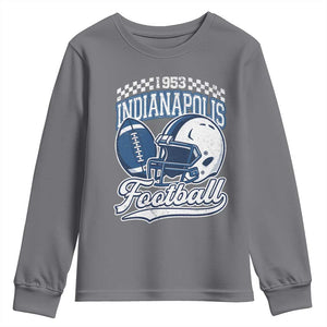 Vintage Indy Sport Fans IFC Retro 1953 Throwback Youth Sweatshirt TS02 Charcoal Print Your Wear