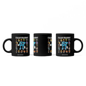 Italian Brainrot 67 Meme Coffee Mug Funny Six Seven Absurdist Viral Chaoscore Internet Humor Addicts TS02 Print Your Wear
