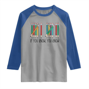 Funny 6 7 Pencil Humor Raglan Shirt If You Know You Know Six Seven Joke TS02 Sport Gray Royal Print Your Wear